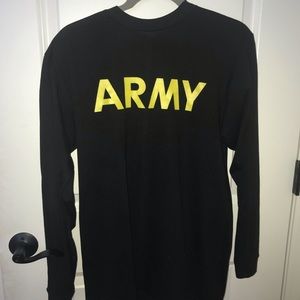 Vintage Army long sleeve t-shirt size SMALL